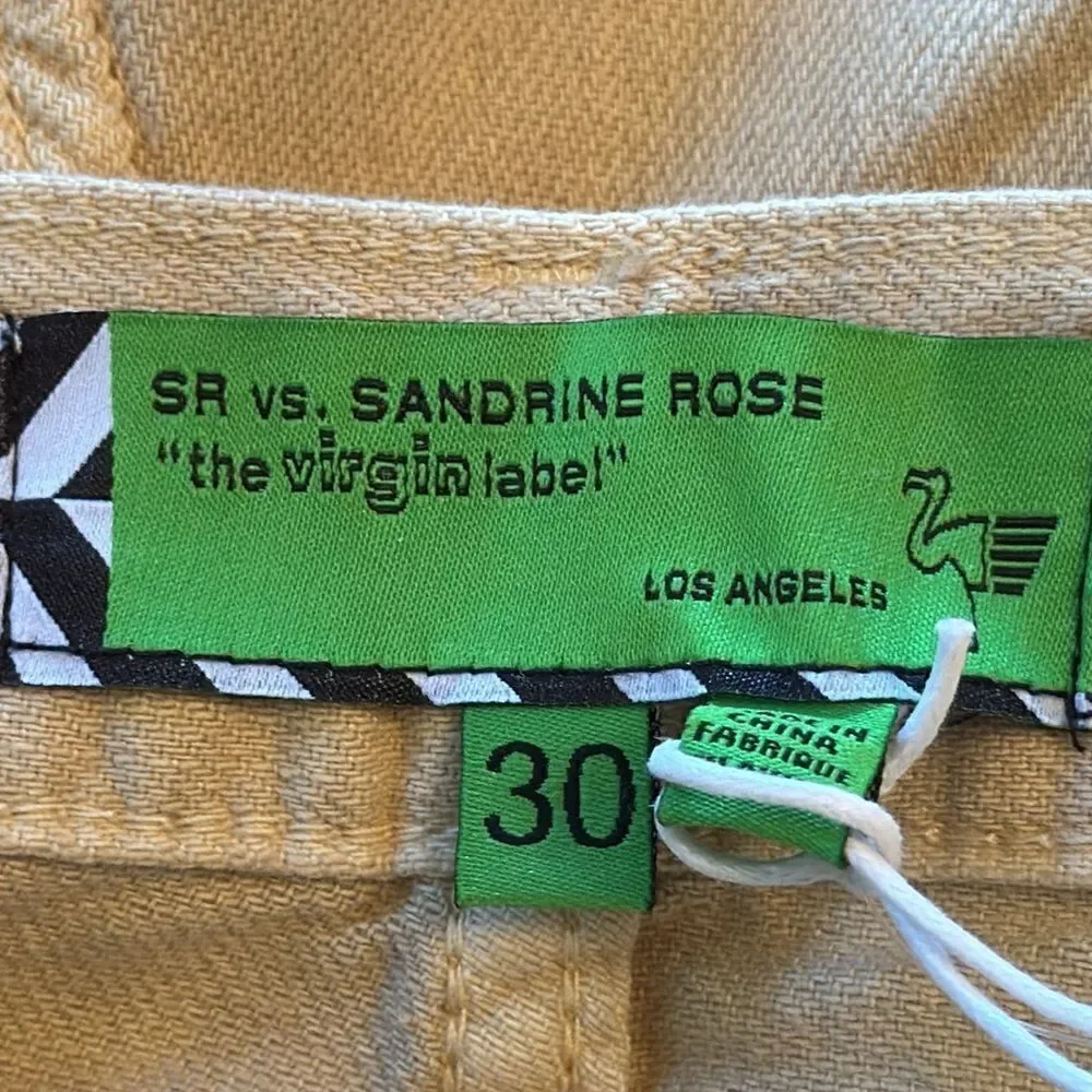 SR vs. Sandrine Rose Wide Leg Jeans